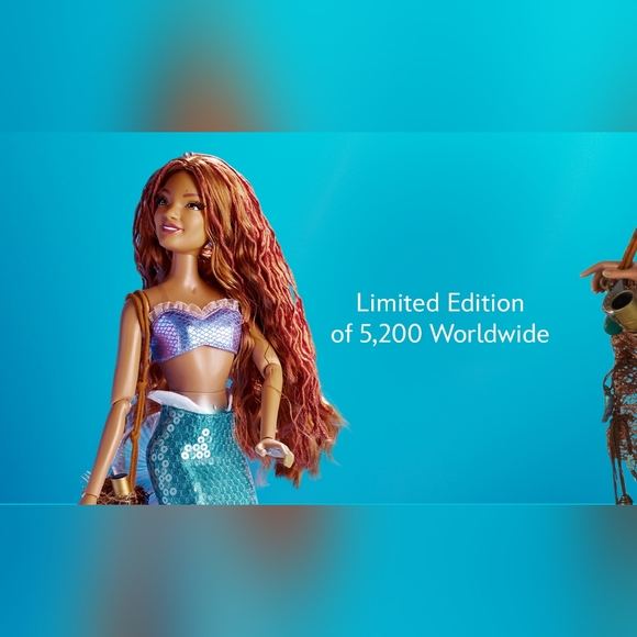 Ariel Limited Edition Doll – The Little Mermaid – Live Action Film – 17'' - Picture 12 of 17